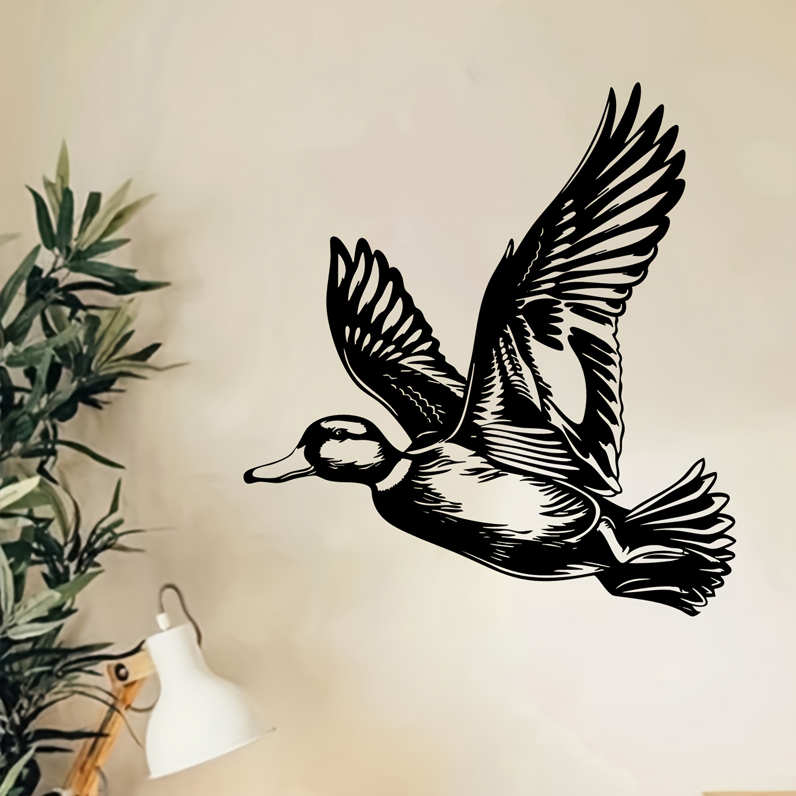Art Craft Bar - CIFBUY Flying Duck Metal Wall Art