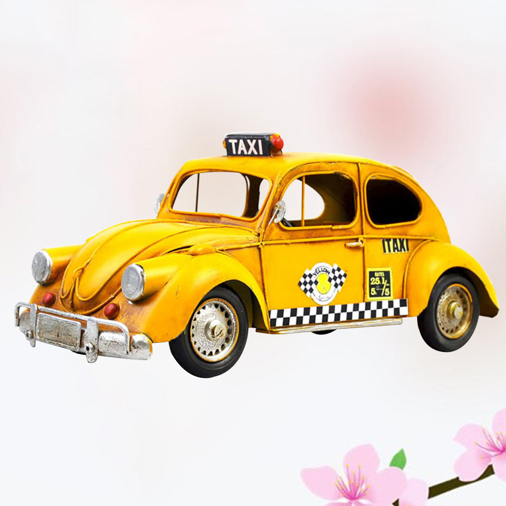 Art Craft Bar - Metal Taxi Car Model Vintage Tinplate