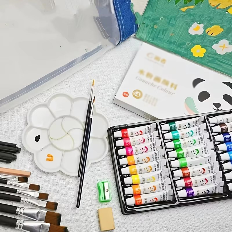Gouache Paint Set - Gouache Paint Set - Artist Grade