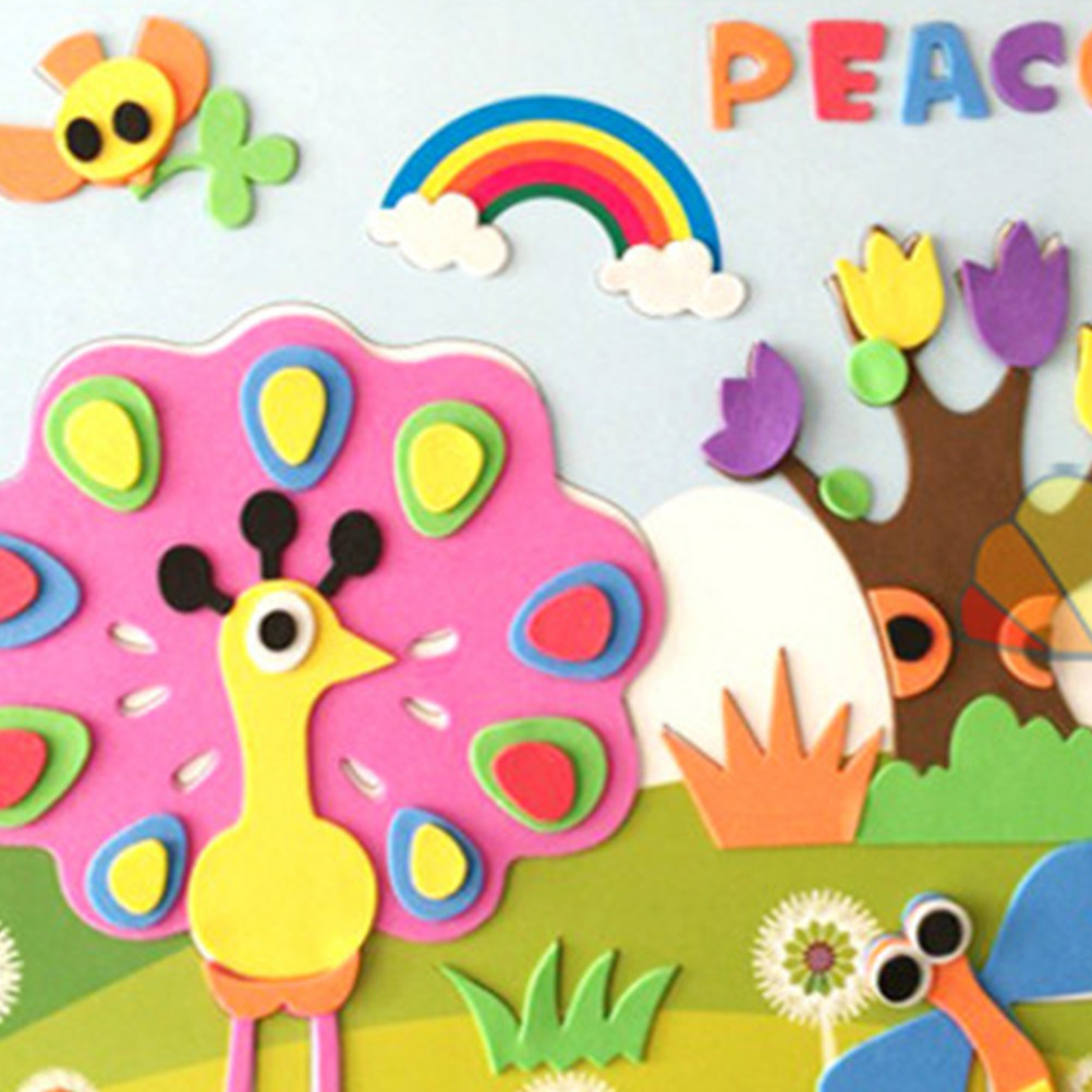 20Pcs Assorted Color Eva Craft - Art Craft With Paper 评论和价格