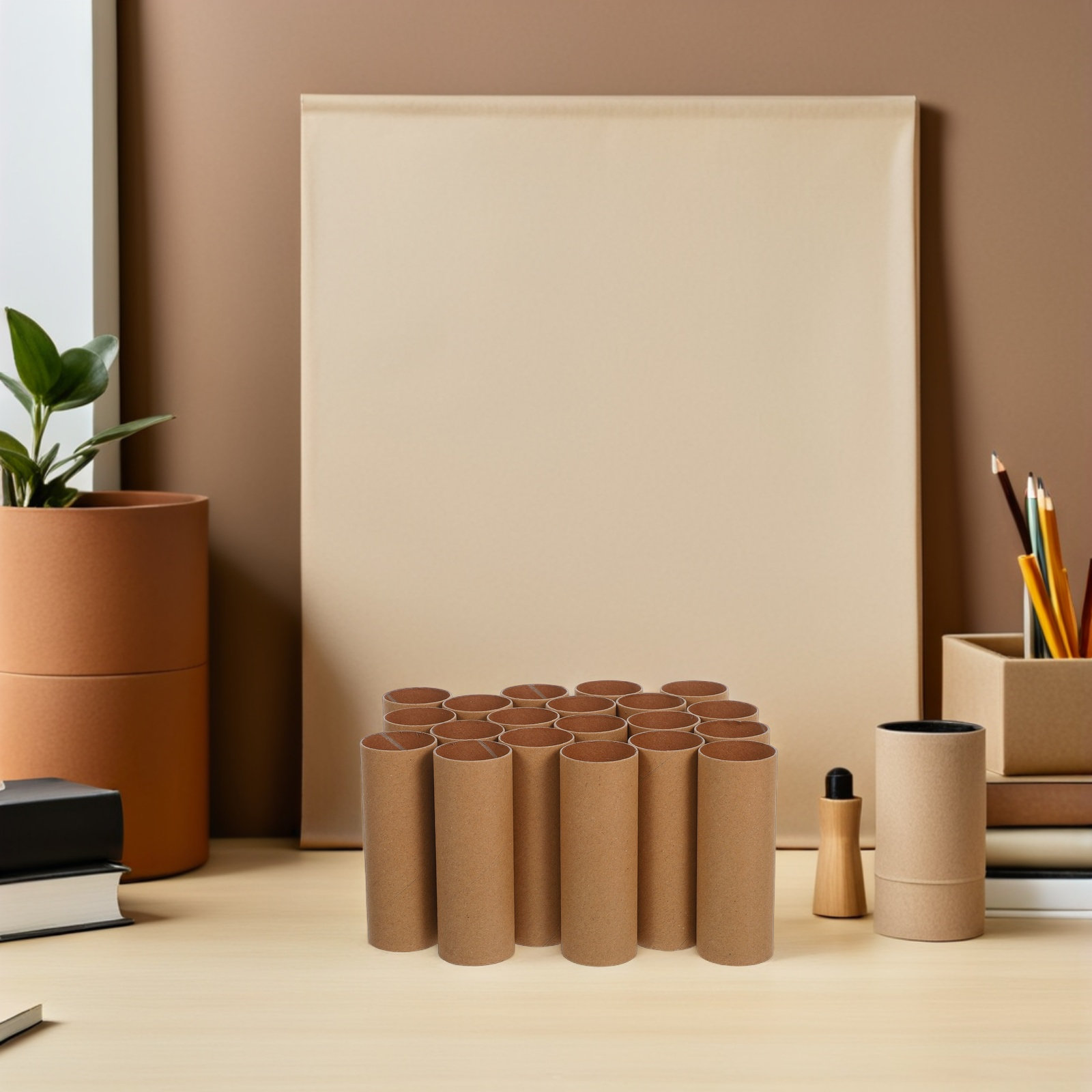 30Pcs Cardboard Tubes DIY Roun - Art Craft Cardboard 评论和价格