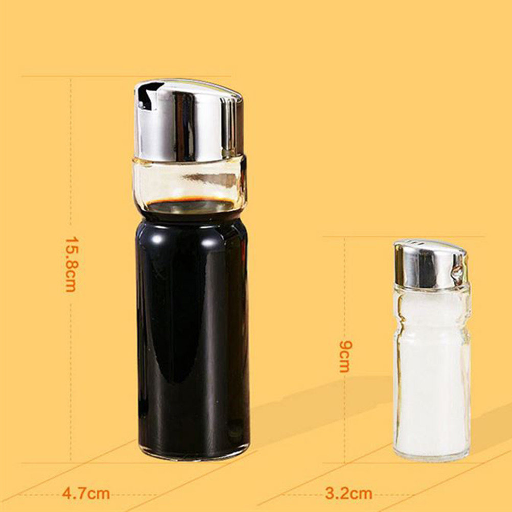 5Pcs Spice Storage Jars Clear  - Art Craft With Paper 评论和价格