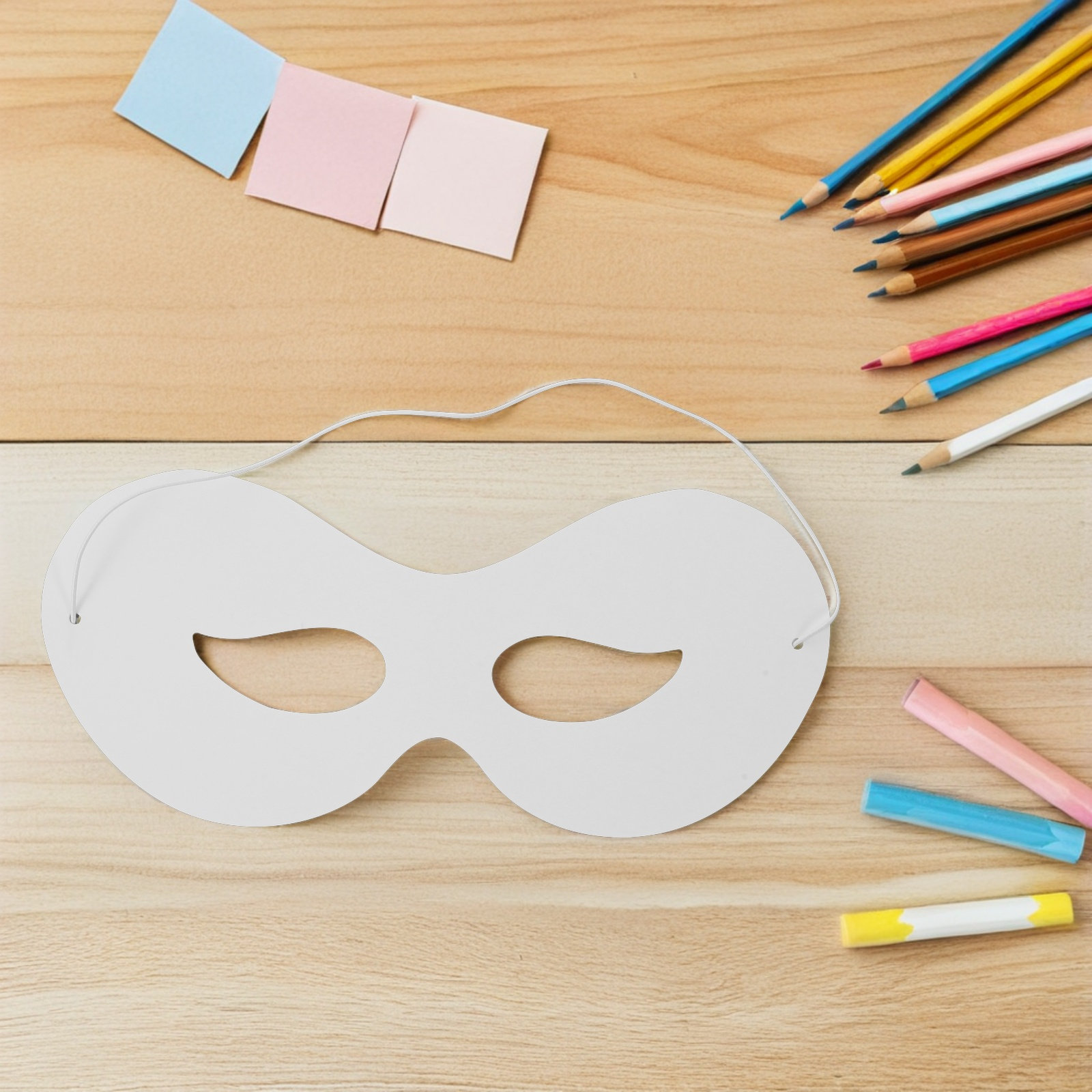 40Pcs Color Your Own Masks Bla - Art Craft With Paper 评论和价格