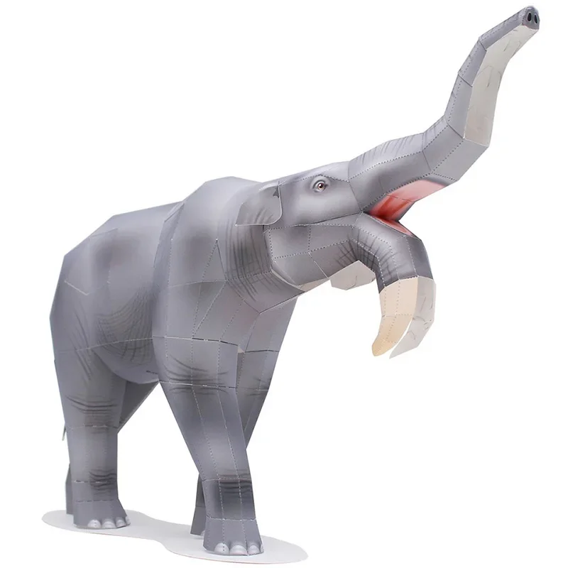 Deinotherium Elephant Origami  - Art Craft Cardboard 评论和价格