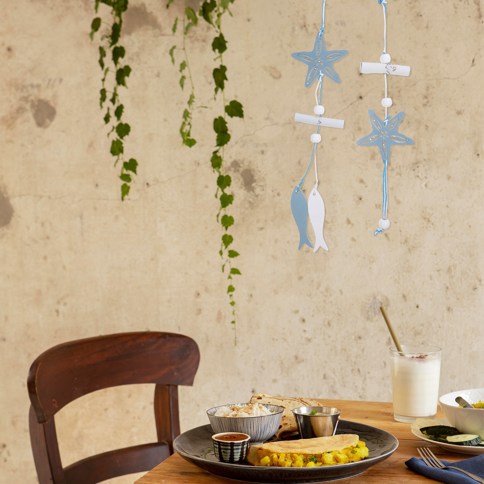Sea Star Fish Wall Hanging Dec - Art And Craft For Nursery 评论和价格