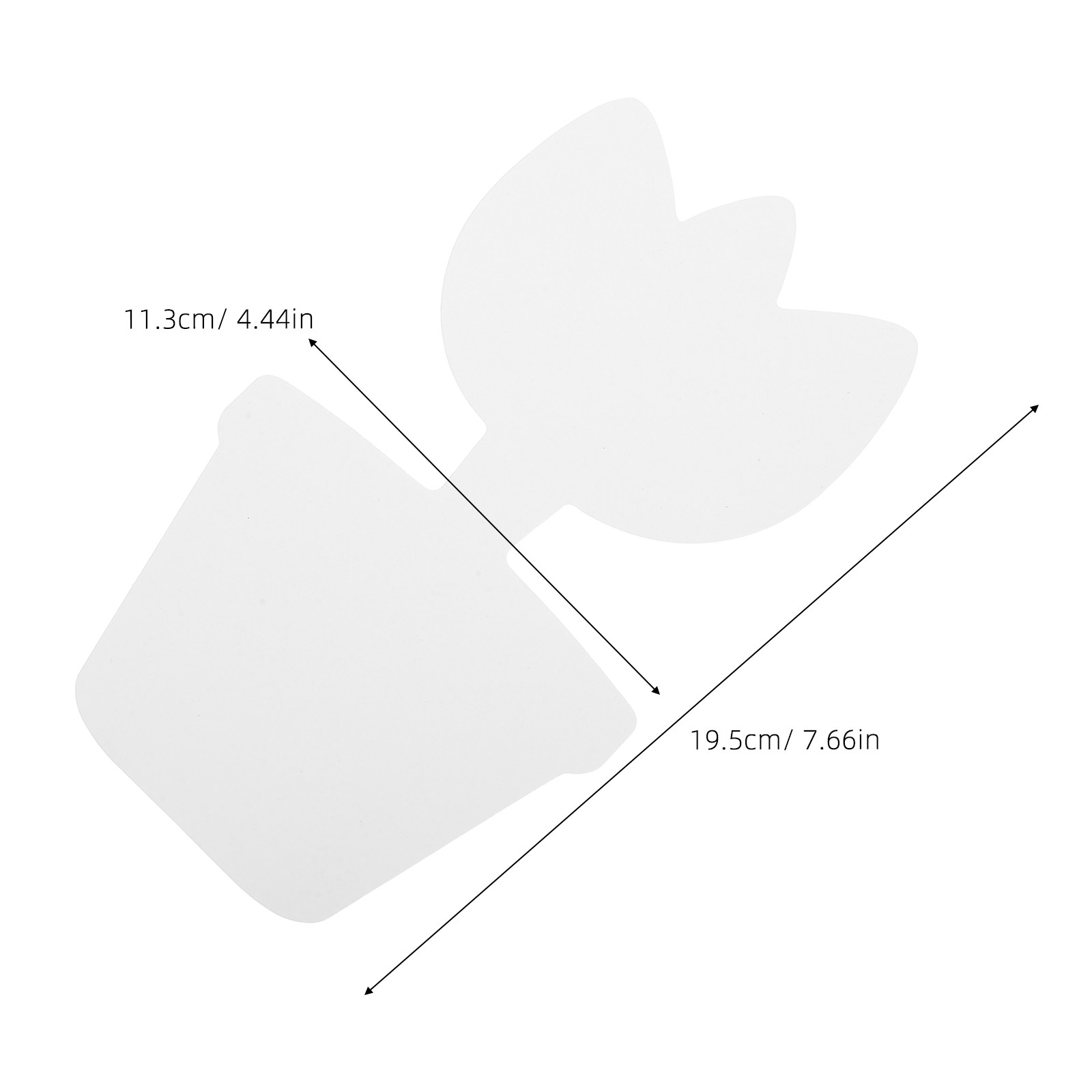 20Pcs Blank Cardboard Flower P - Art Craft Cardboard 评论和价格