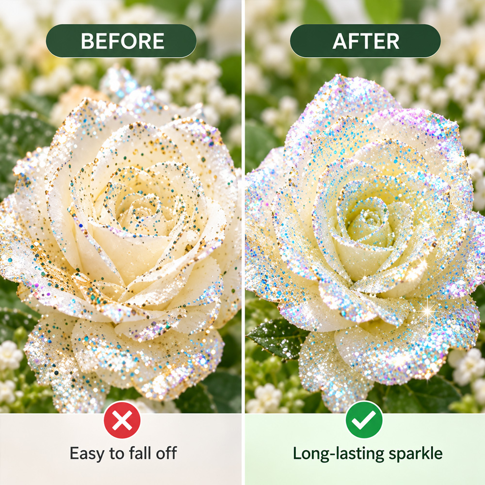 Floral Glitter Spray Kit with  - Art Craft Kit 评论和价格