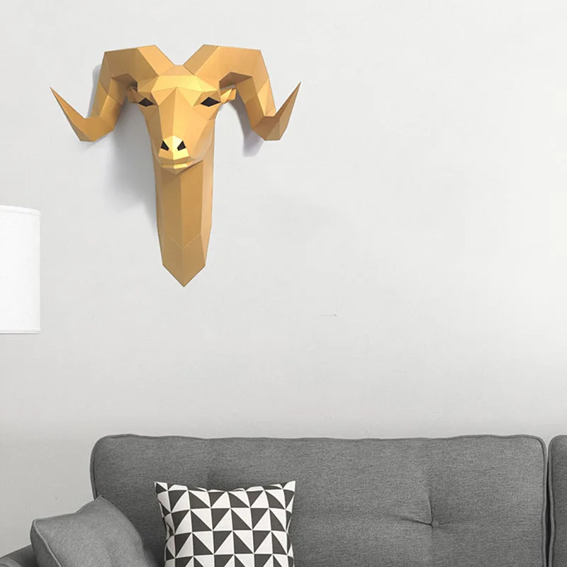 Pre-cut Bighorn Wild Sheep Ani - Art Craft Cardboard 评论和价格