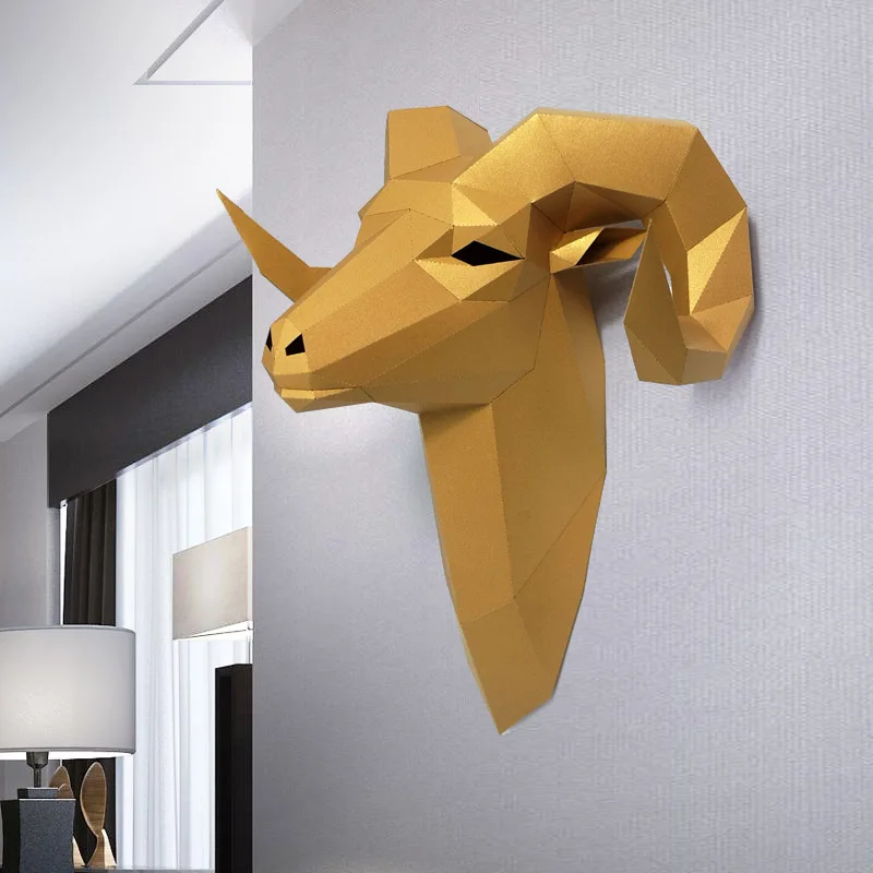 Pre-cut Bighorn Wild Sheep Ani - Art Craft Cardboard 评论和价格