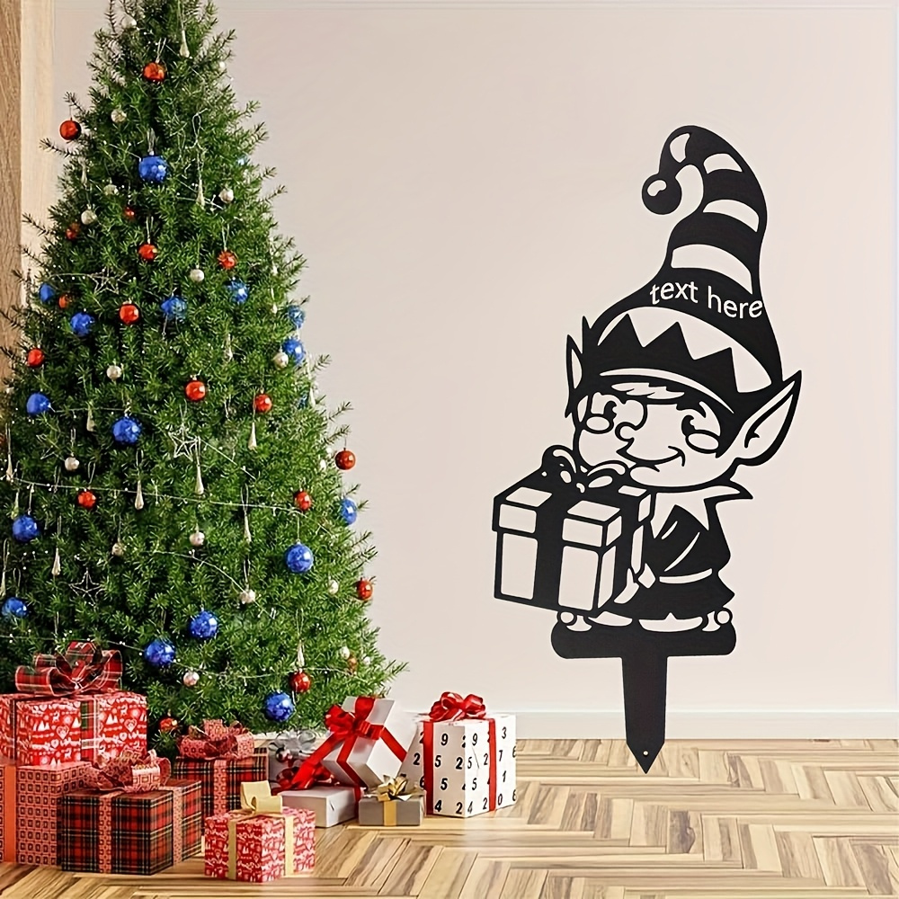 CIFBUY Christmas Elf Metal Wal - Art Craft Bar 评论和价格
