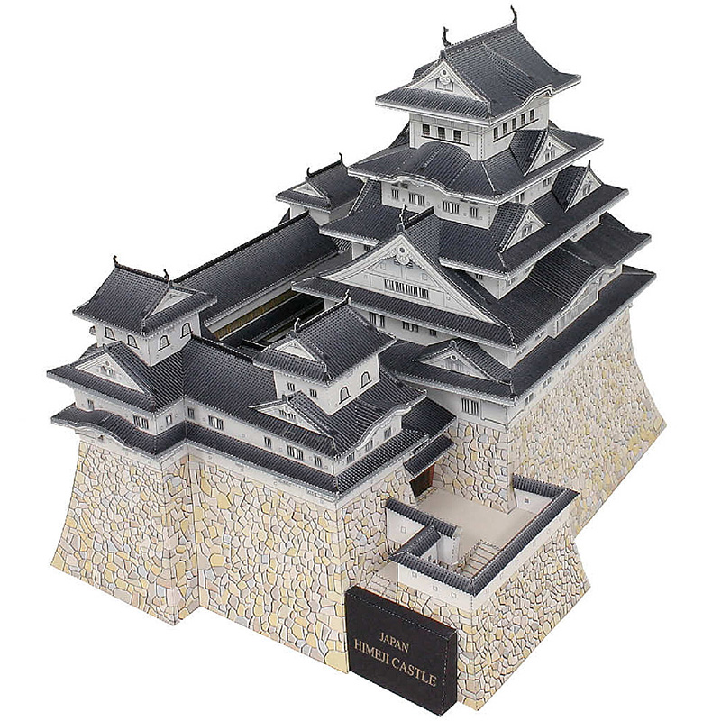 Japan Himeji Castle 3D Paper M - Art Craft Cardboard 评论和价格