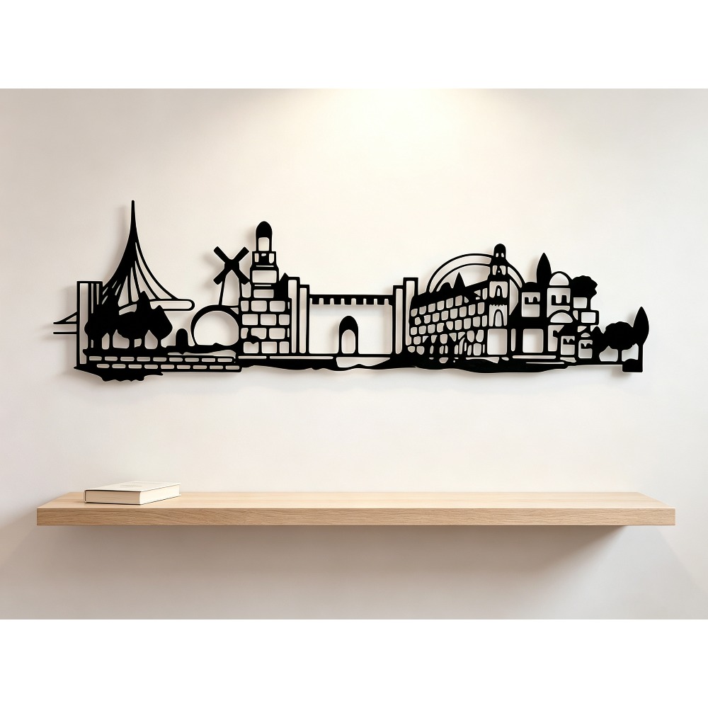 CIFBUY Metal Wall Art Jerusale - Art & Craft Paper For Kids 评论和价格