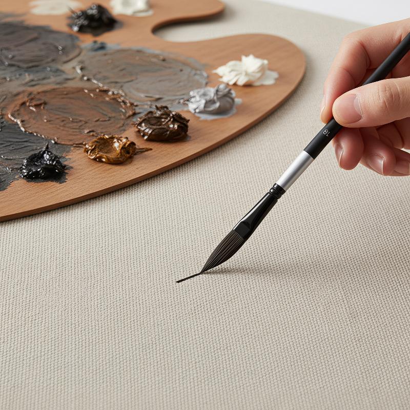 @*4pcs Pull Wire Paint Brush S - Gouache Paint Set 评论和价格