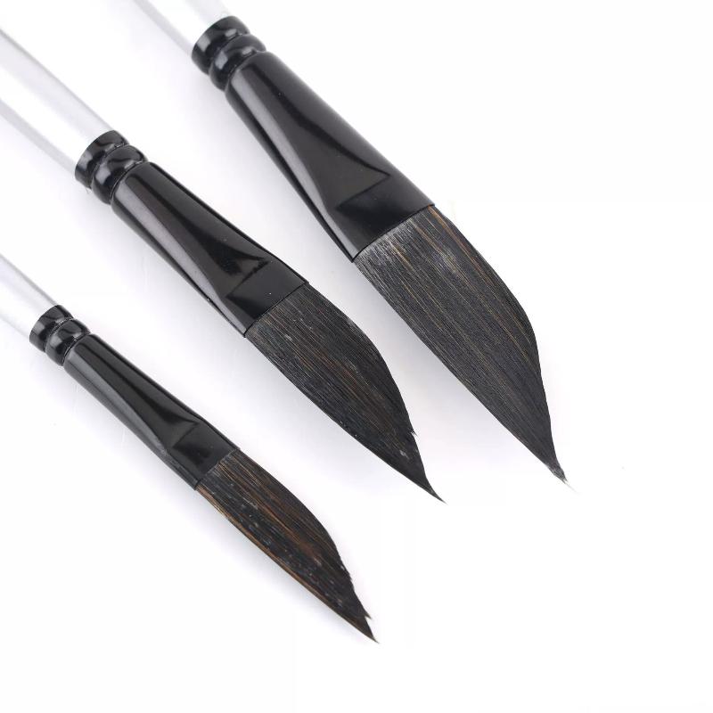 @*4pcs Pull Wire Paint Brush S - Gouache Paint Set 评论和价格