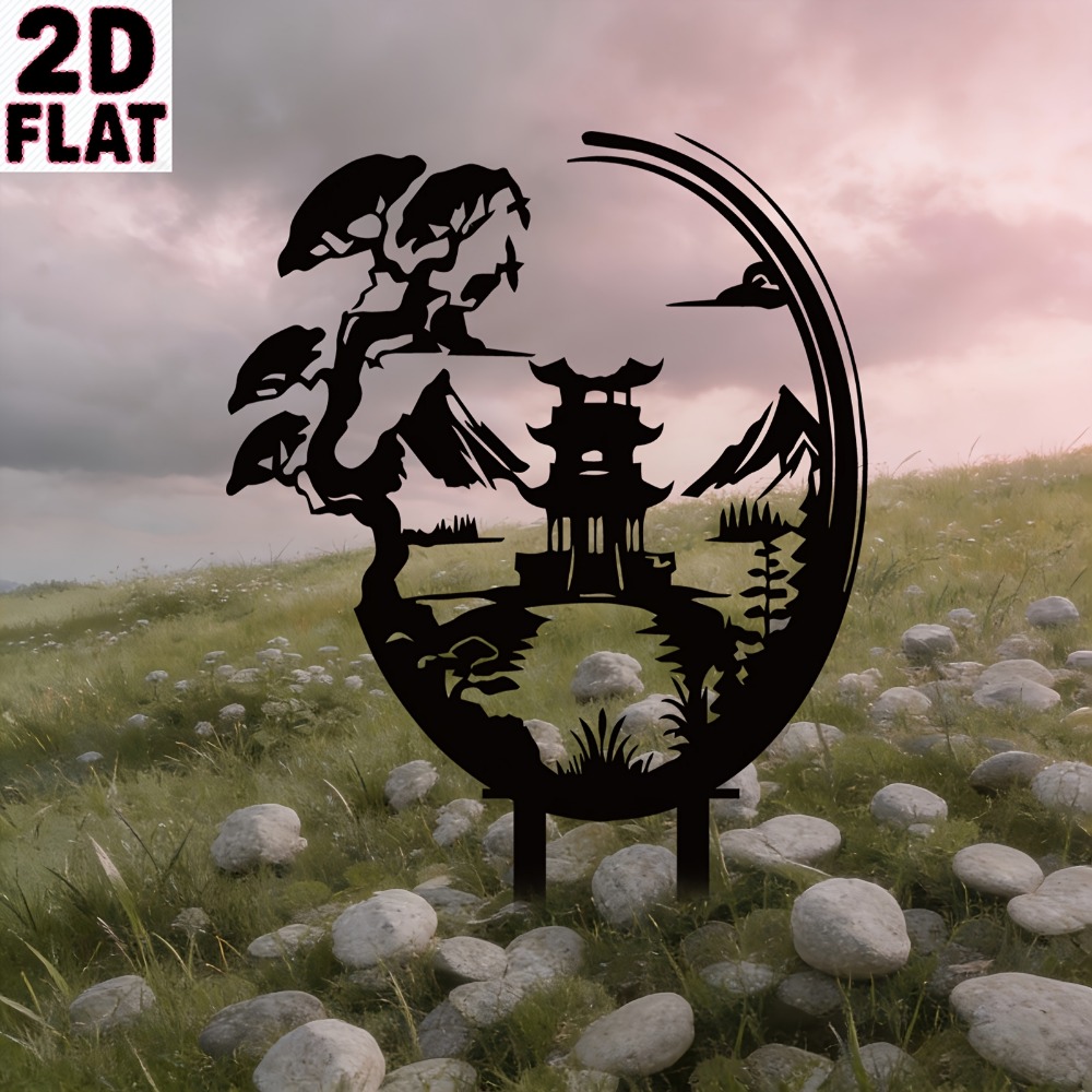 CIFBUY Chinese Pavilion Metal  - Art Craft Bar 评论和价格