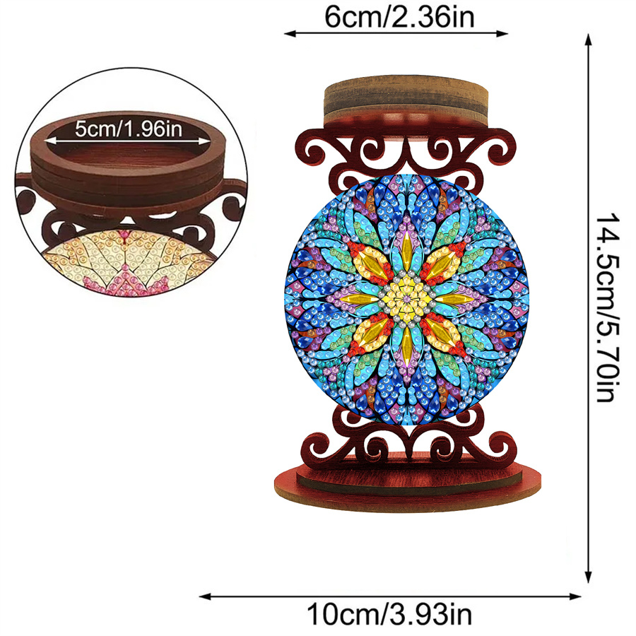 Flower candle holder Halloween - Art Craft Kit 评论和价格
