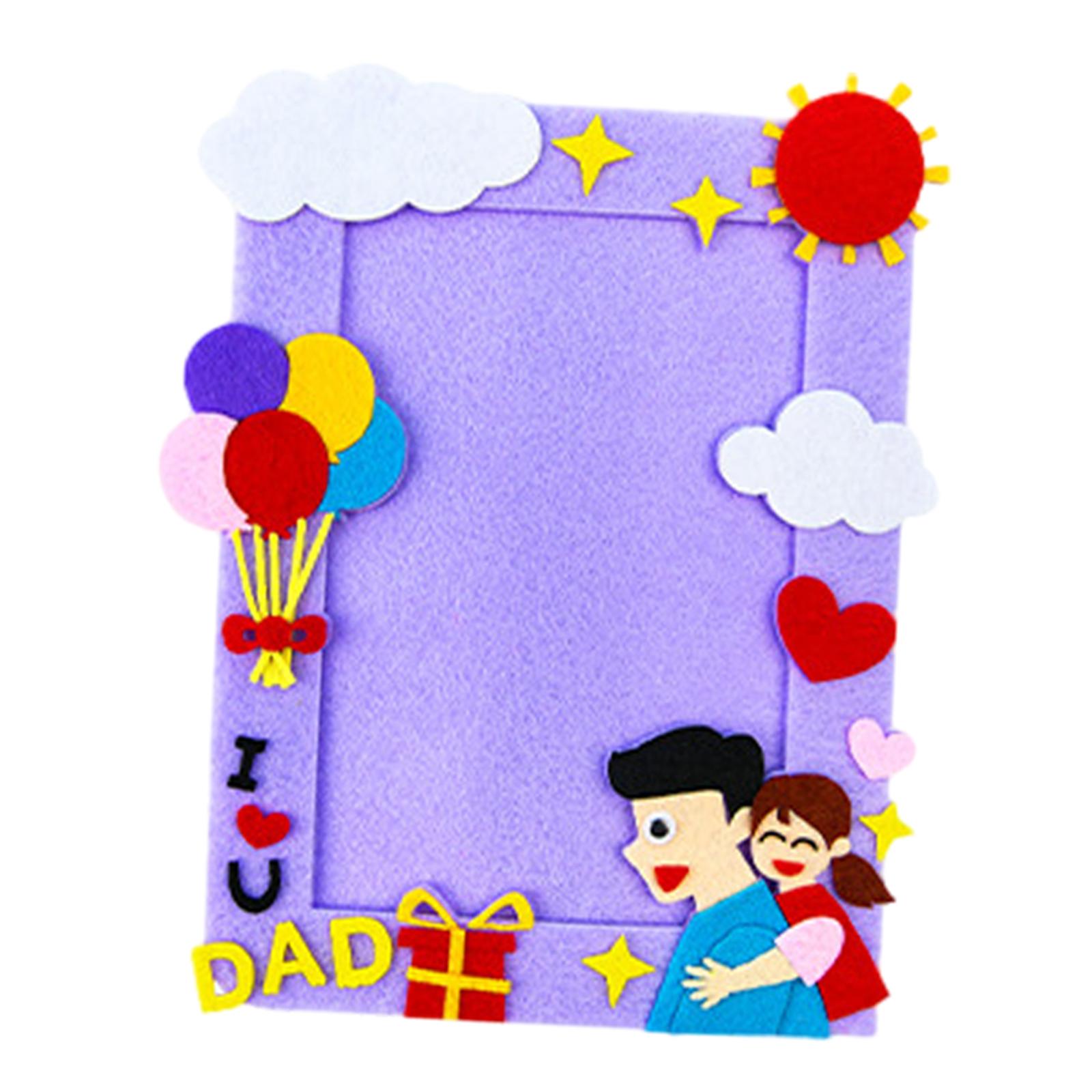DIY Picture Frame Fathers Day  - Art And Craft For Father'S Day 评论和价格