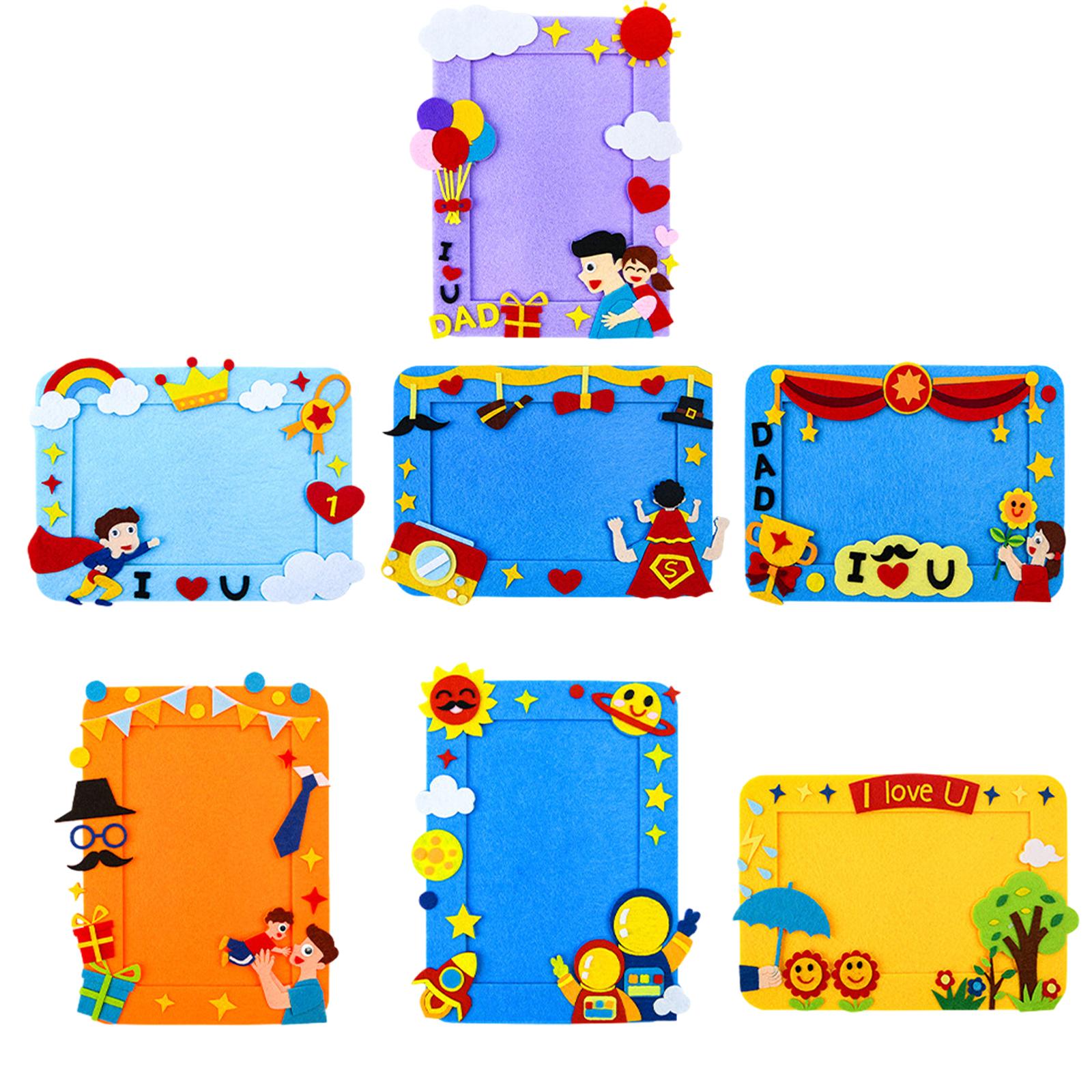 DIY Picture Frame Fathers Day  - Art And Craft For Father'S Day 评论和价格