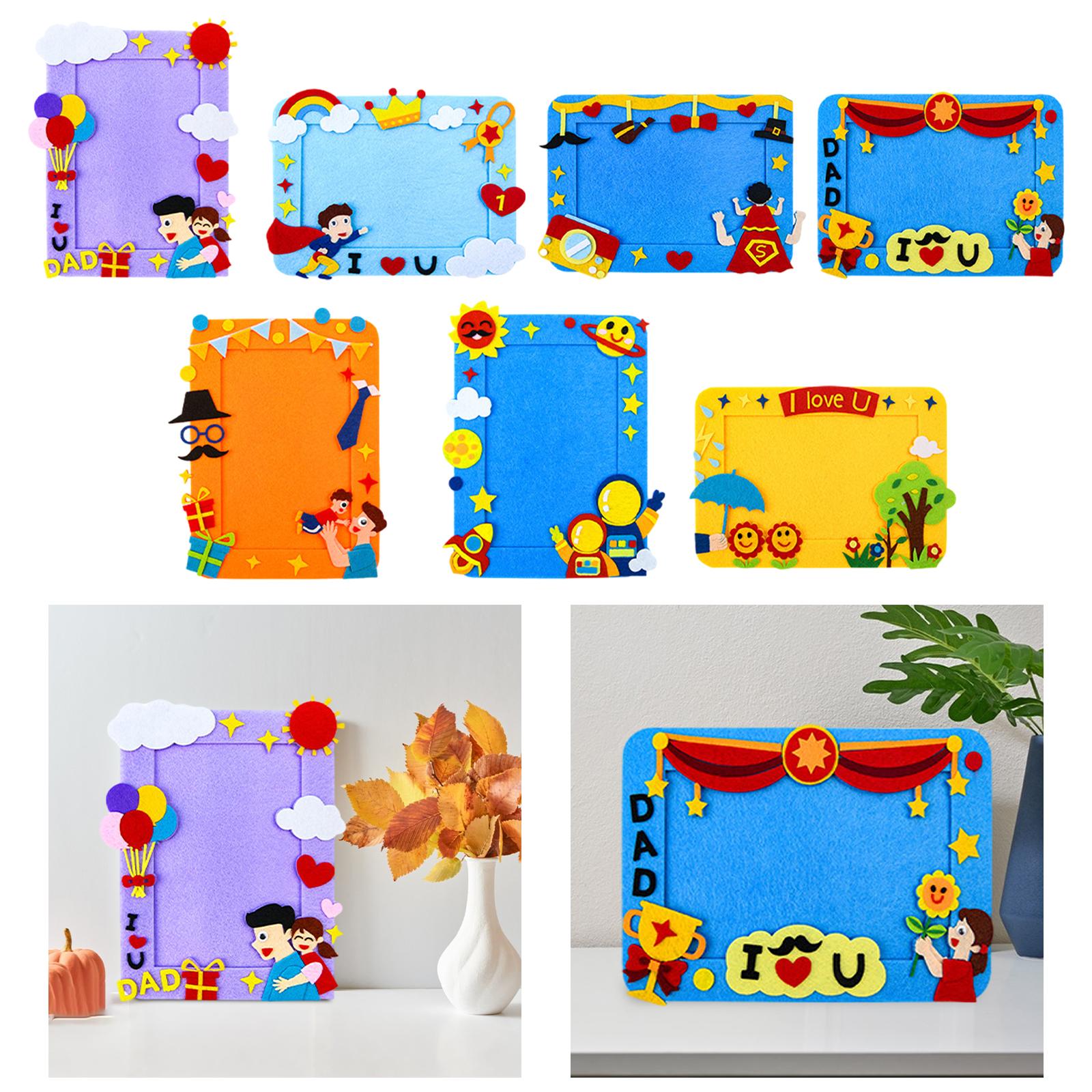DIY Picture Frame Fathers Day  - Art And Craft For Father'S Day 评论和价格
