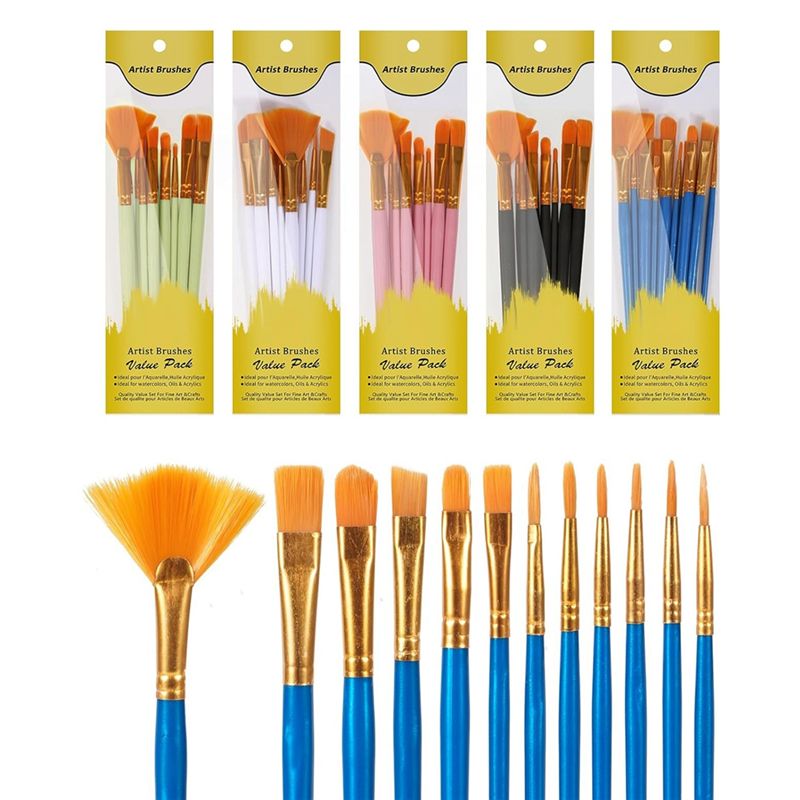 M12K-Acrylic Paint Brushes Set - Gouache Paint Set 评论和价格