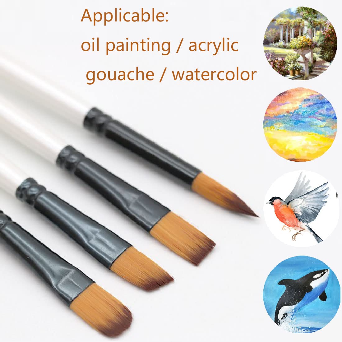 BOMEIJIA Paint Brushes Set Rou - Gouache Paint Set 评论和价格
