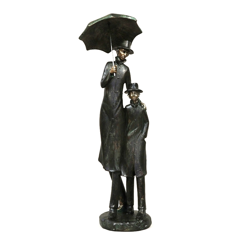 Vintage Father and Son Statue  - Art And Craft For Father'S Day 评论和价格