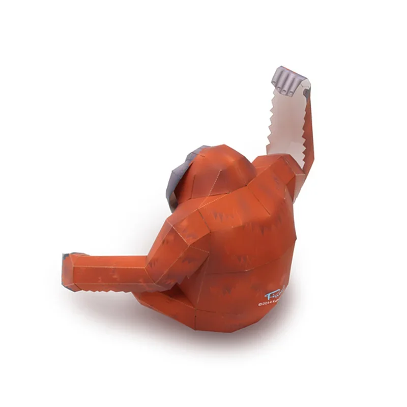 Orangutan Gorilla Origami Art  - Art Craft Cardboard 评论和价格