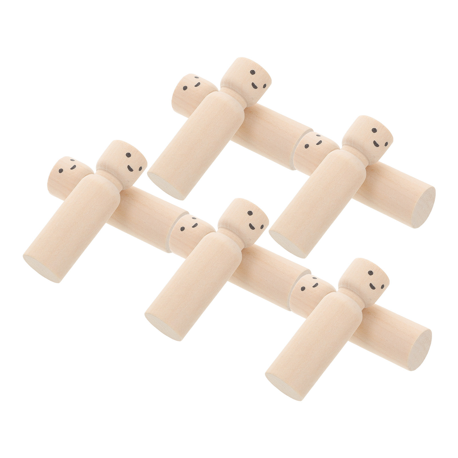 10Pcs Eco Friendly Natural Woo - Art And Craft For Nursery 评论和价格