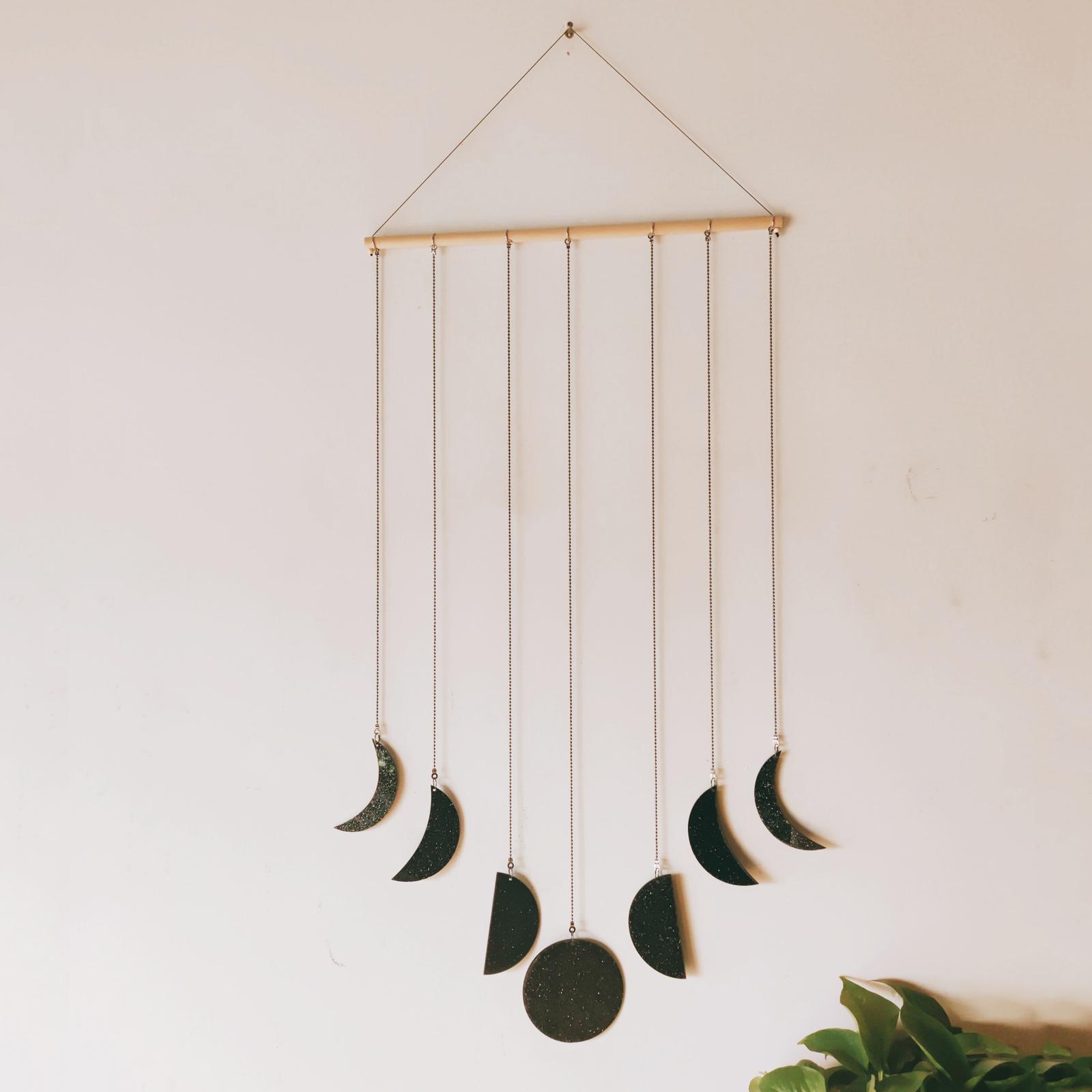 Moon Phase Wall Hanging Decor  - Art And Craft For Nursery 评论和价格