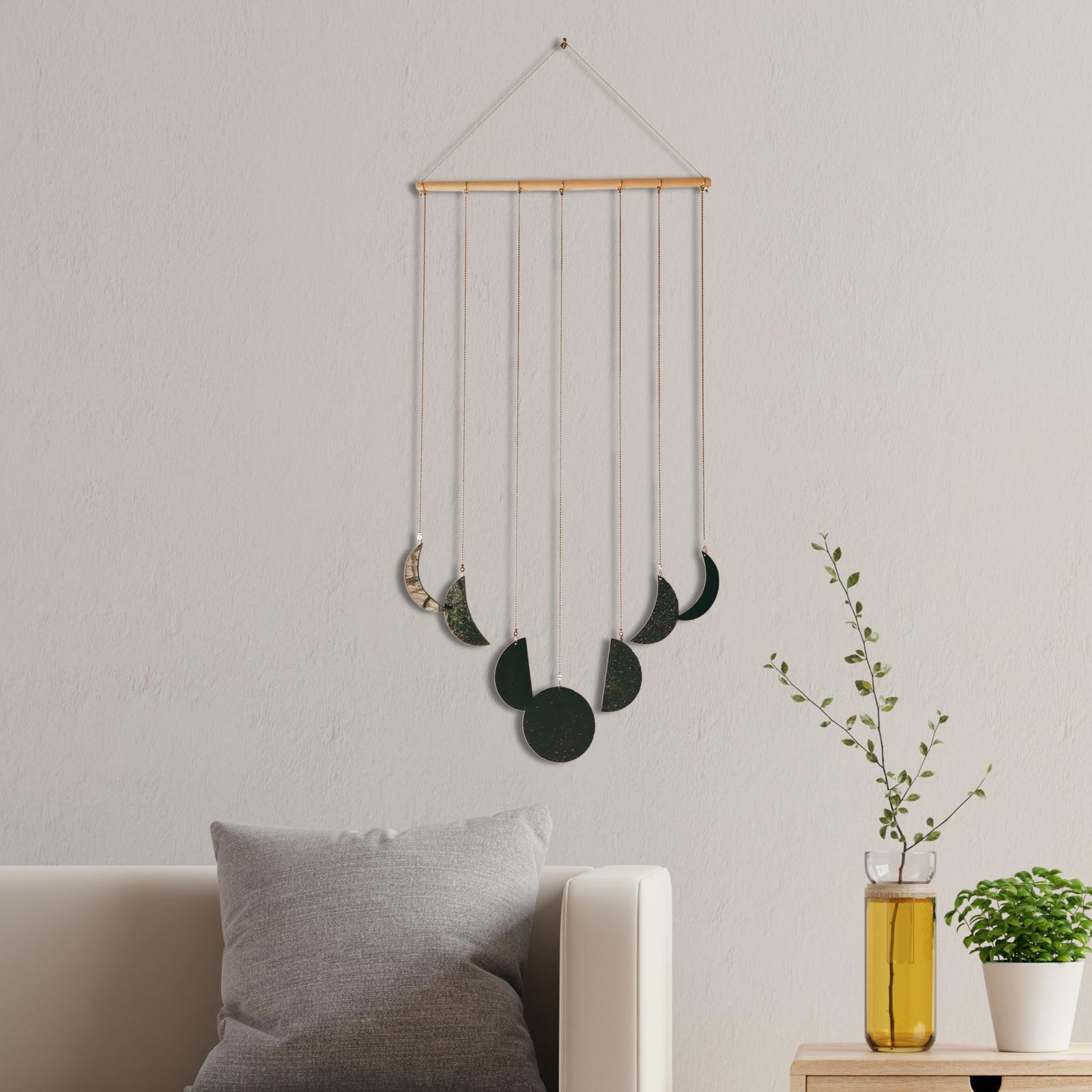 Moon Phase Wall Hanging Decor  - Art And Craft For Nursery 评论和价格