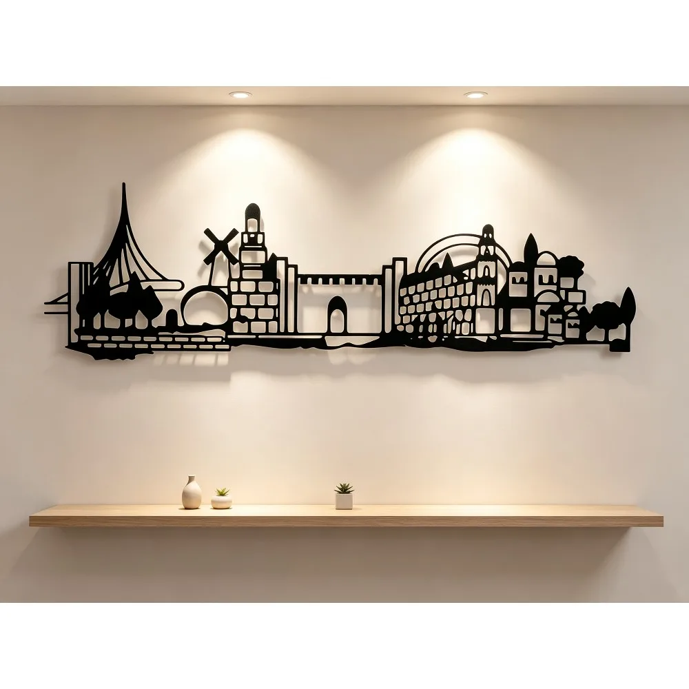 CIFBUY Iron Wall Art Jerusalem - Art & Craft Paper For Kids 评论和价格