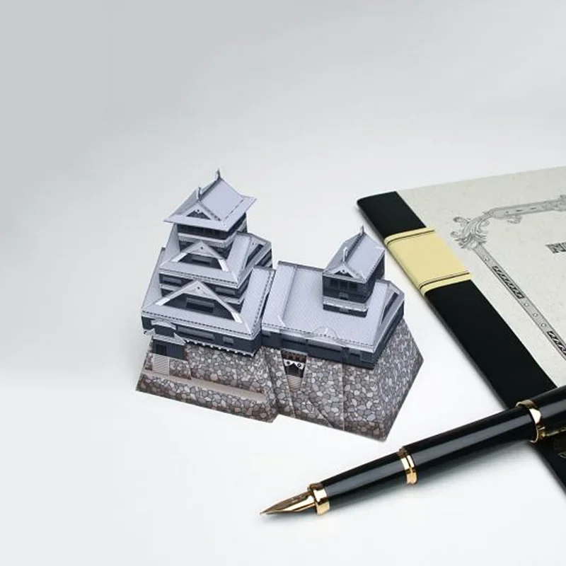 Japan Kumamoto Castle Folding  - Art Craft Cardboard 评论和价格