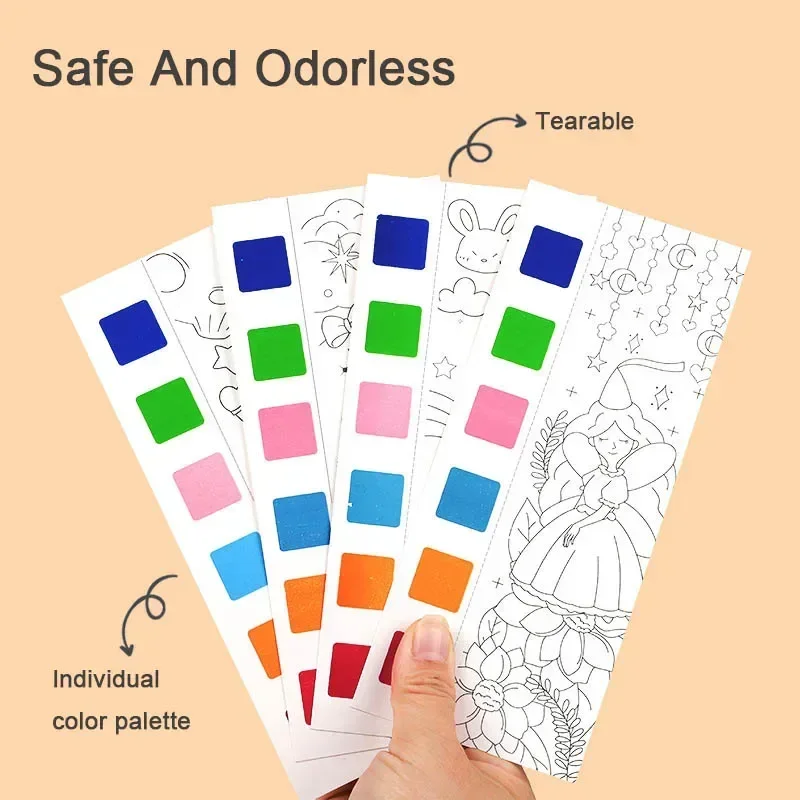 Kids Portable Watercolor Paint - Gouache Paint Set 评论和价格